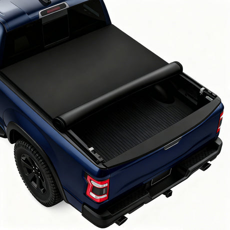 Trucktok 2007-2013 Chevy Silverado Sierra 8FT Soft Roll Up Tonneau Cover Bed TruckTok
