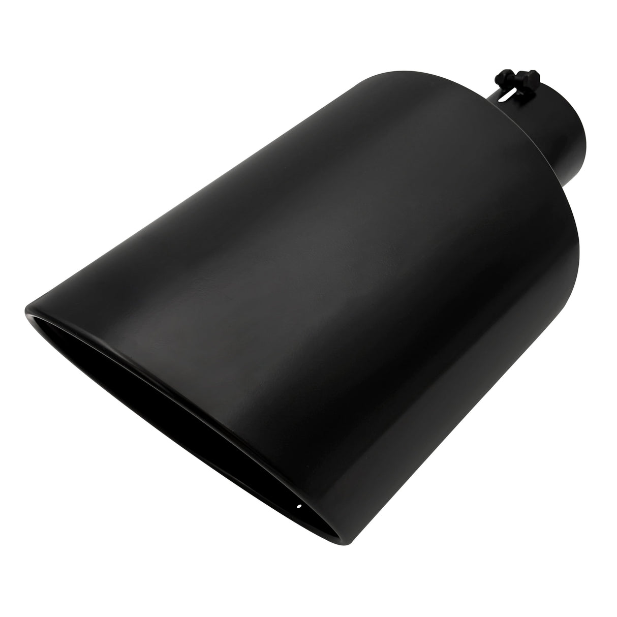 Trucktok 4" Inlet 10" Outlet 18" Overall Length Bolt On Exhaust Tailpipe Tip Black TruckTok