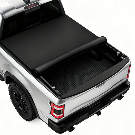 Trucktok 2020-2025 Chevy Silverado Sierra 6.9FT Soft Roll Up Tonneau Cover Bed TruckTok