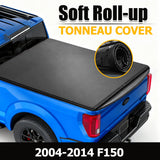 Trucktok 2004-2014 Ford F150 6.5FT Soft Roll Up Tonneau Cover Truck Bed TruckTok