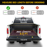 Trucktok 2015-2025 Ford F150 5.5FT Soft Roll Up Tonneau Cover Truck Bed TruckTok