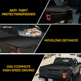 Trucktok 2017-2025 Ford F250 F350 6.8FT Soft Roll Up Tonneau Cover Truck Bed TruckTok