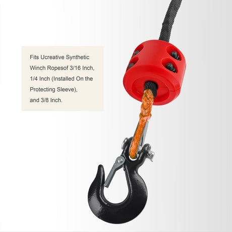 Trucktok Winch Hook Stopper Shock Absorbent Cable Line Saver TruckTok