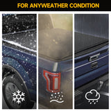 Trucktok 2015-2025 Ford F150 6.5FT Soft Roll Up Tonneau Cover Truck Bed TruckTok