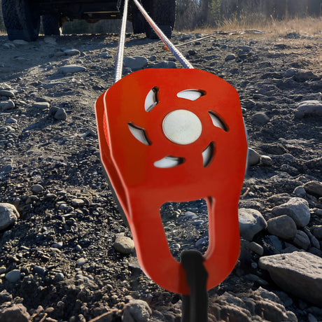 Trucktok 10 Ton Winch Snatch Block 22,000 lbs Heavy Duty Off-Road Recovery Pulley TruckTok