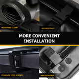 Trucktok 2004-2014 Ford F150 5.5FT Soft Roll Up Tonneau Cover Truck Bed TruckTok