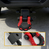 Trucktok 2" Hitch Receiver 70,000 lbs Strength with D-Ring & Lock TruckTok
