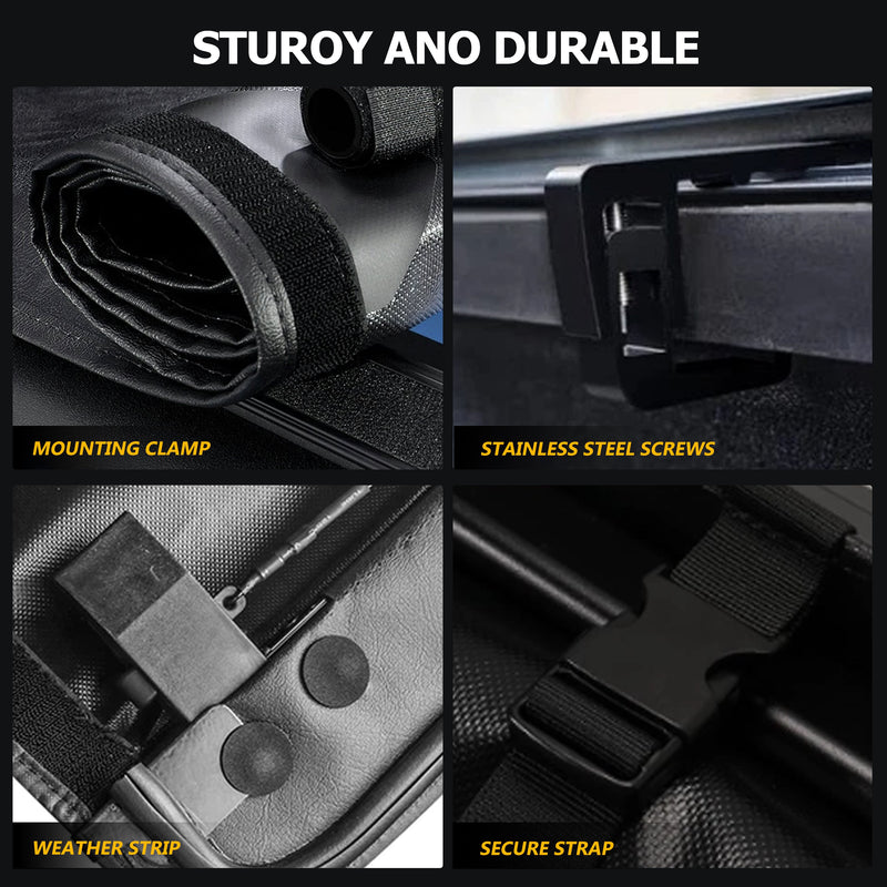 Trucktok 1999-2016 Ford F250 F350 Super Duty 6.8FT Soft Roll Up Tonneau Cover Truck Bed