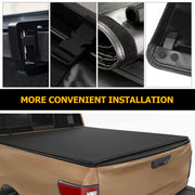 Trucktok 2007-2013 Chevy Silverado Sierra 6.5FT Soft Roll Up Tonneau Cover Bed TruckTok
