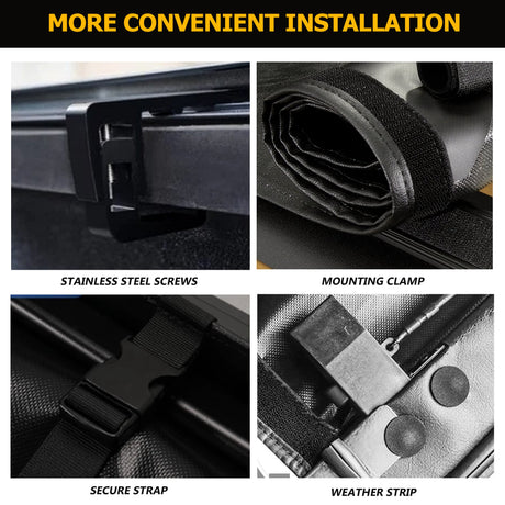 Trucktok 2015-2025 Ford F150 5.5FT Soft Roll Up Tonneau Cover Truck Bed TruckTok