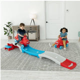 Sky Rider Roller Coaster Toy for Kids Ages 2-5 Indoor and Outdoor Playset