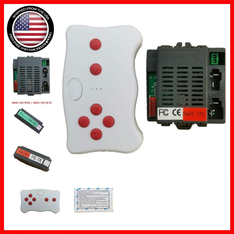 12V Kids Electric Ride-On Car with Slow Start and Bluetooth Control Box