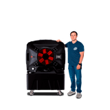 Industrial Evaporative Cooler - S&B Small - Cools 1,200 Sq Ft - 50-Gal Tank - Portable S&B