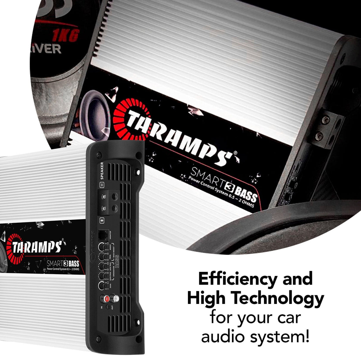 Taramps SMART 3 BASS + PRO 2.4S Car Amplifier & Processor COMBO Taramps USA