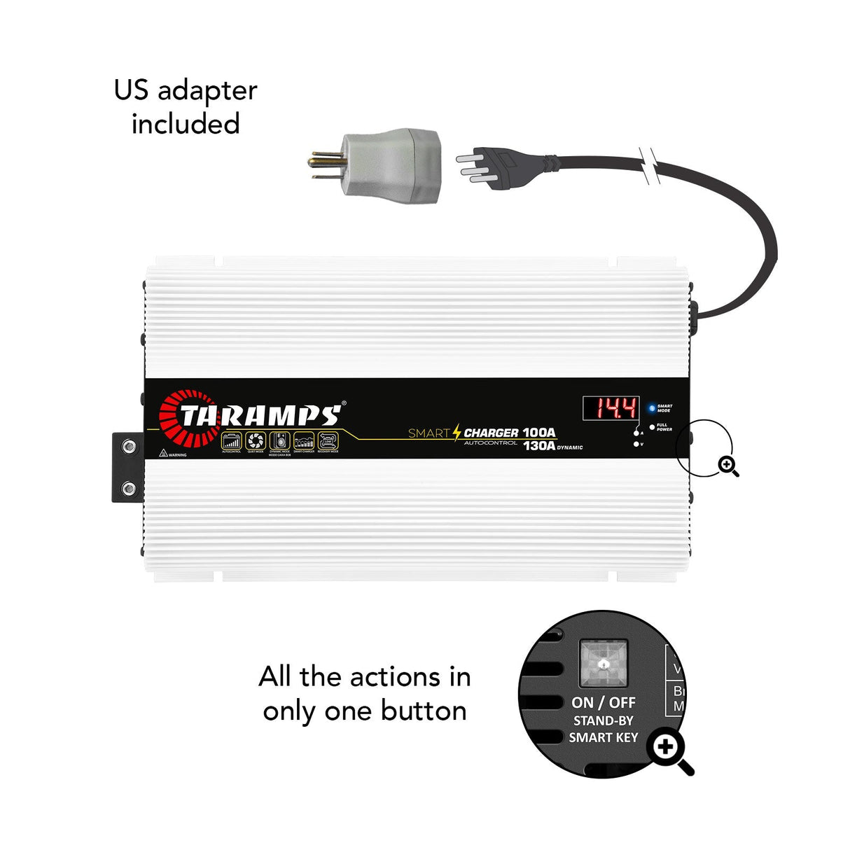Taramps Smart Charger 100A Power Supply Taramps US