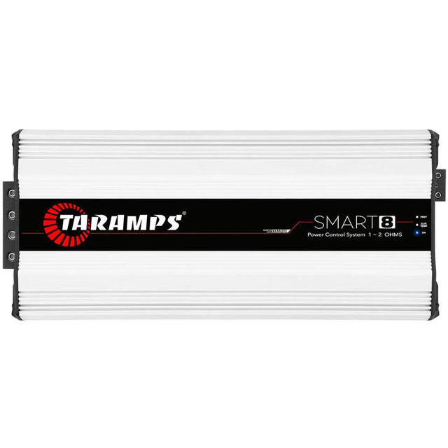 Taramps Smart 8 | 8000W RMS 0.5-Ohm~2-Ohm Amplifier Taramps