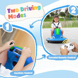 12V Kids Electric Ride-On Snail Baby Bumper Car with Remote Control