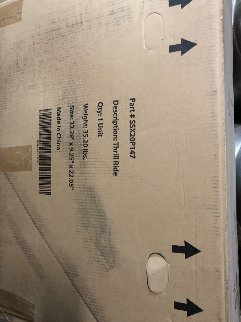 Thrill Ride Ride-On Tricycle and Scooter Set with Snap-On Tools in Original Box