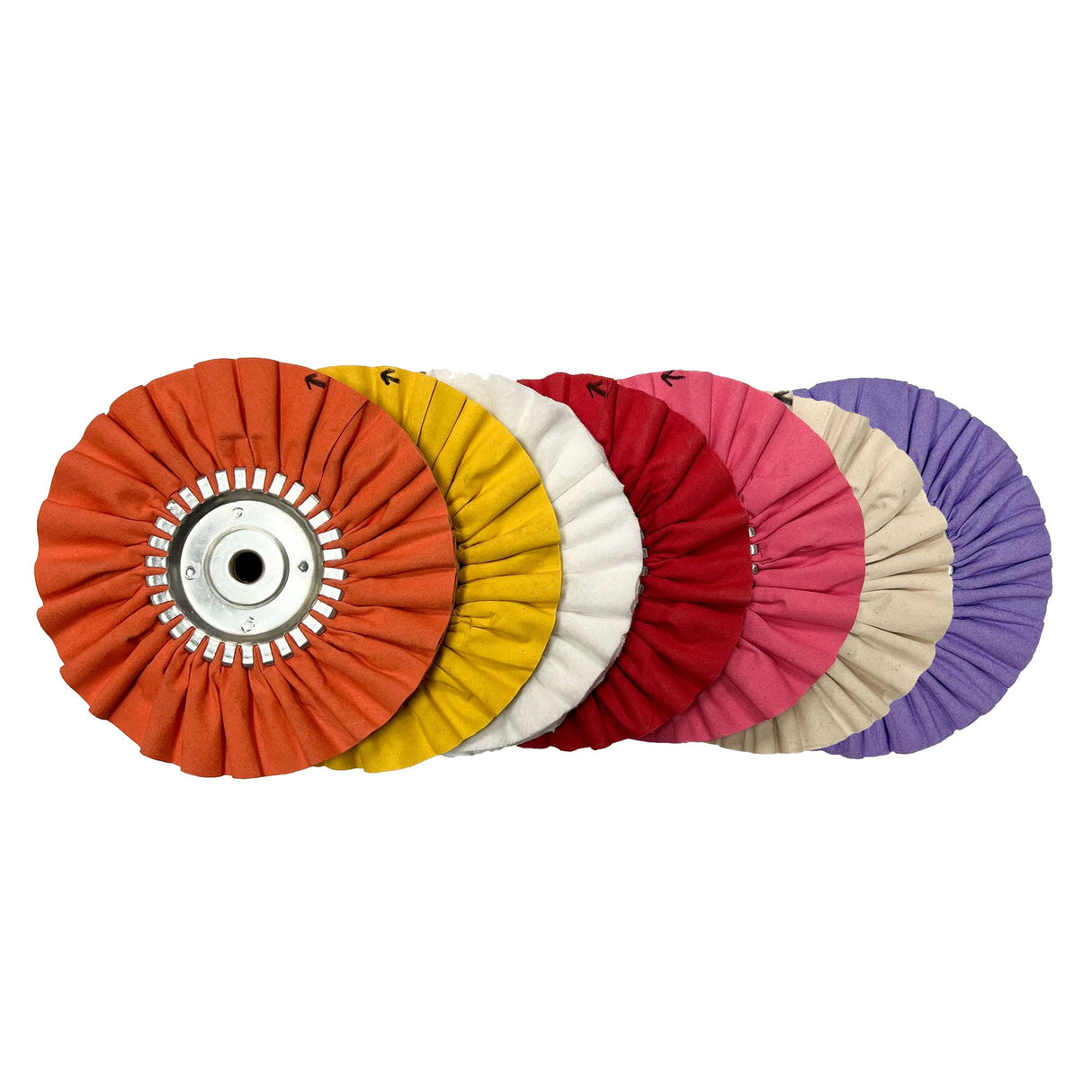 9" Solid-Center Airway Buffing Wheels