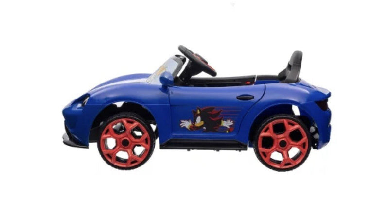 Licensed Sonic 12V Battery-Powered Convertible Ride-On for Kids