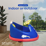 6V Battery-Powered Sonic Hedgehog Bumper Car for Kids Ages 2 and Up