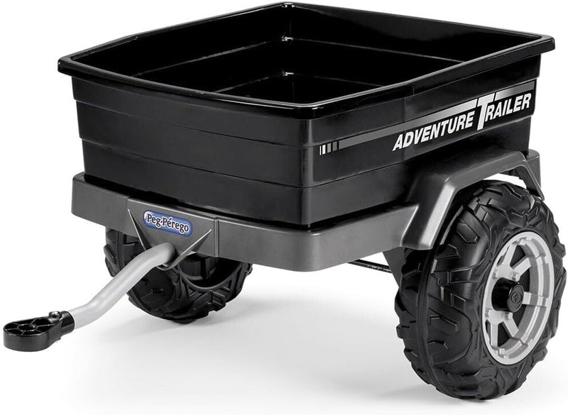 Spacious Adventure Ride-On Trailer with Secure 5-Point Harness for Kids