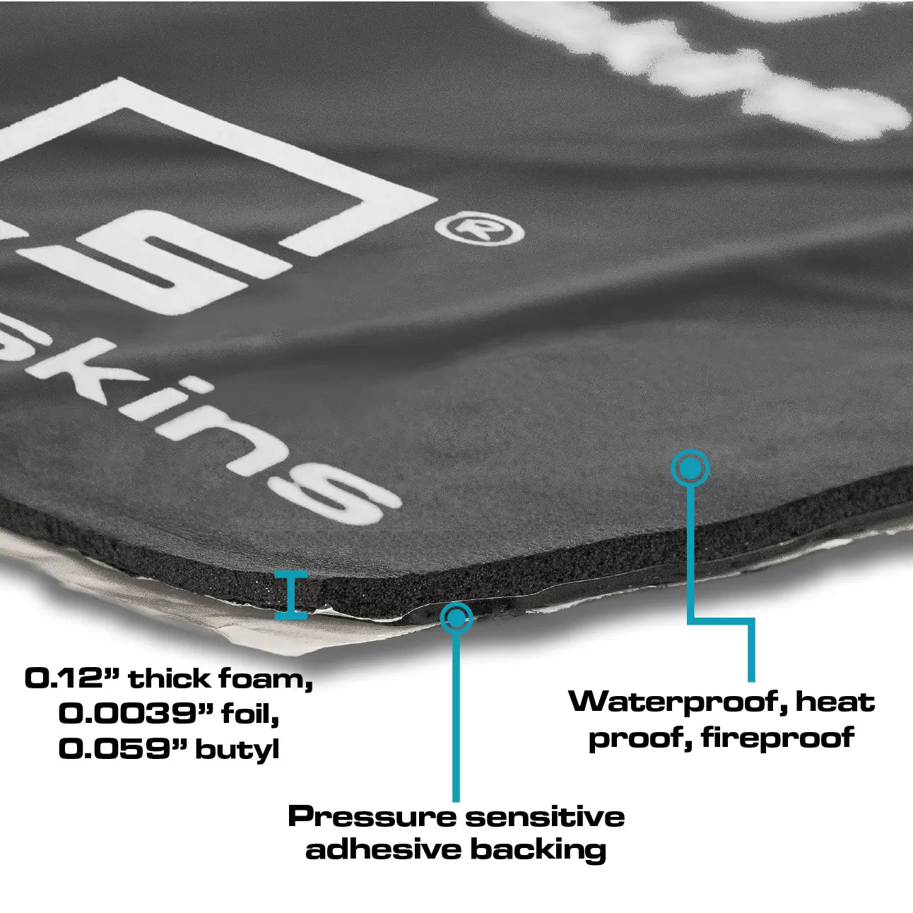 SoundSkins | Sound Quality Speaker Kit — 4 Door Bundle | SSK-SQSK-4DR | 4x Foam Speaker Rings, 4x Foam Backing Sheets, 4x Speaker Kit Sheets, 2x Strip Tape 3' 3/8" SoundSkins Global