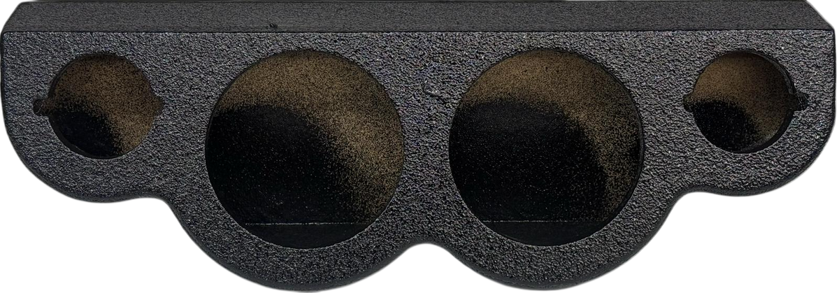Dual 6.5" Speaker & Pro Tweeter Mini Roof Rack Box