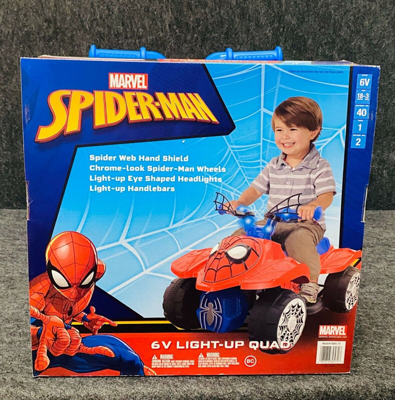 Spider-Man 6V Electric Ride-On Vehicle