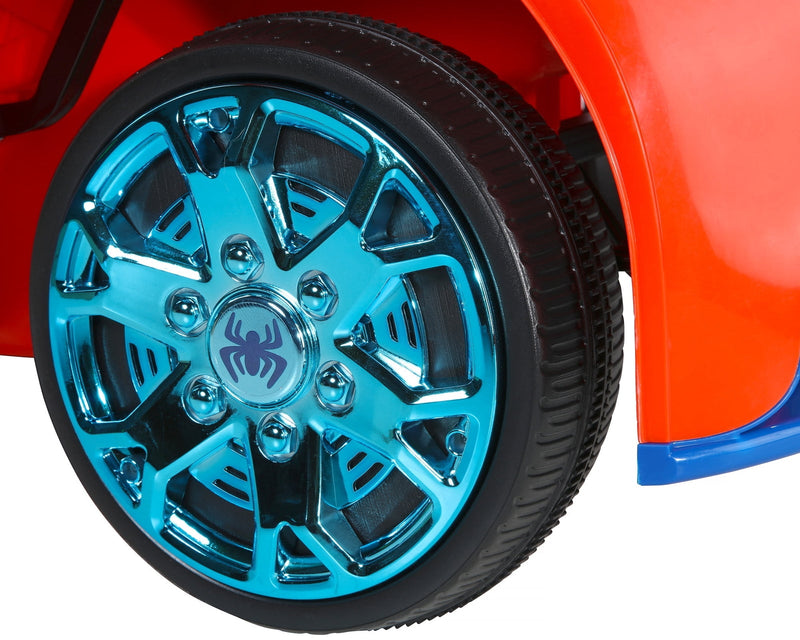 Spider-Man Battery-Powered Super Car with Water Cannon and LED Lights for Ages 3+