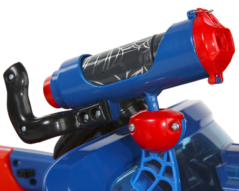 Spider-Man Battery-Powered Super Car with Water Cannon and LED Lights for Ages 3+
