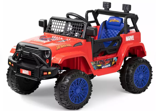 Spider-Man SUV Ride-On: The Ultimate Marvel Adventure for Kids!