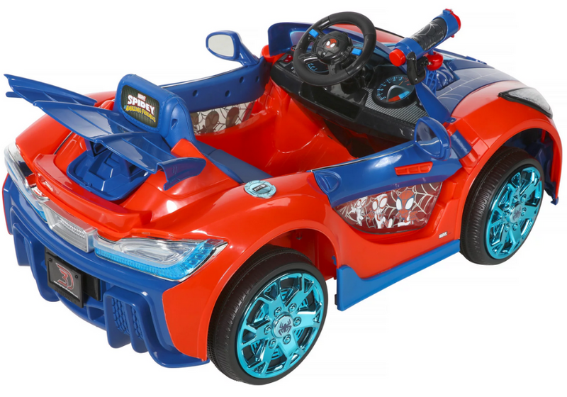 Spiderman Electric Ride-On Car for 3-Year-Old Boys - Perfect Gift for Little Superheroes!