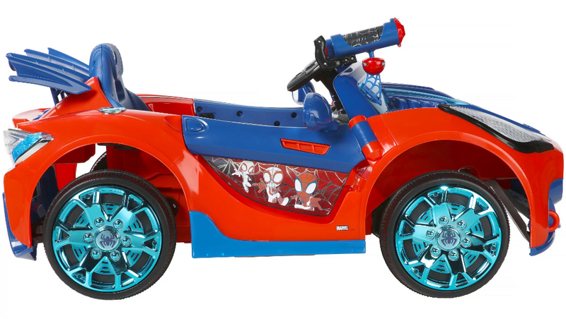 Spiderman Electric Ride-On Car for 3-Year-Old Boys - Perfect Gift for Little Superheroes!