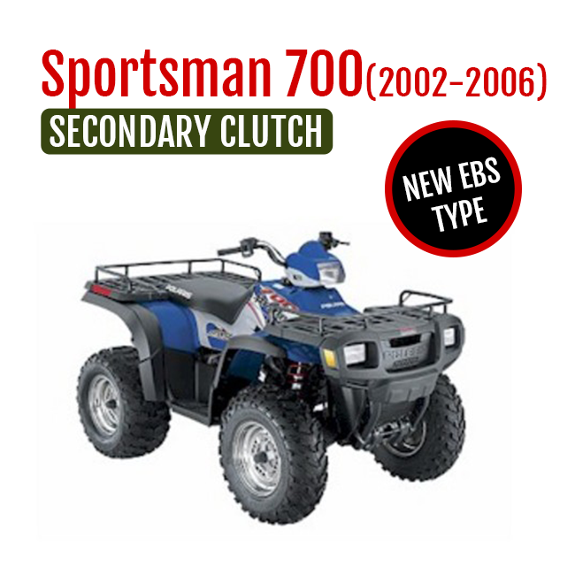 Sportsman 700 (2002-2007) Secondary Clutch- Upgrade to Tied type Harvey's ATV Parts