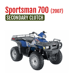 Sportsman 700 (2007) Secondary Clutch Tied upgrade EBS Harvey's ATV Parts