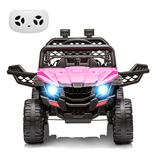 Spring Rose 12V Kids Ride On Car Truck with Parental Remote Control