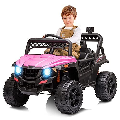 Spring Rose 12V Kids Ride On Car Truck with Parental Remote Control