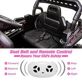 Spring Rose 12V Kids Ride On Car Truck with Parental Remote Control