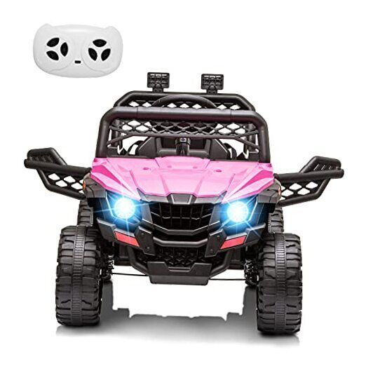 Spring Rose 12V Kids Ride On Car Truck with Parental Remote Control
