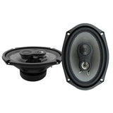 American Bass SQ6.9 6x9" 80W 2-Way Coaxial Car Speakers 4-Ohm (Pair) American Bass