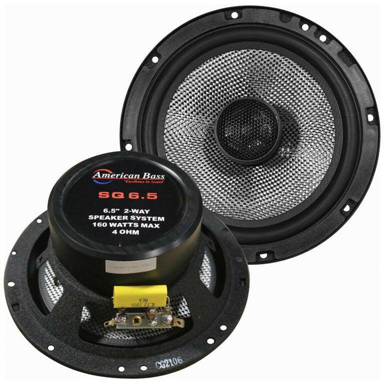 SQ 6.5" Full Range Speakers | 80 Watts (Pair)