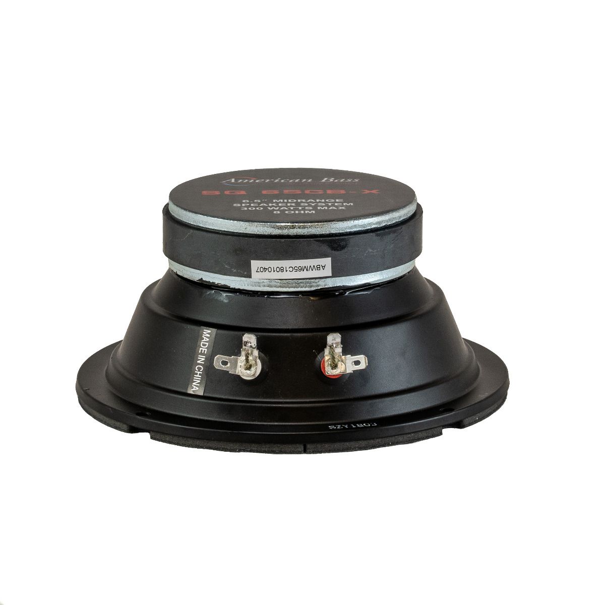 American Bass SQ6.5 6.5" 80W 2-Way Coaxial Car Speakers 4-Ohm (Pair)
