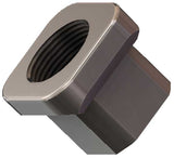 1 1/4-12 Left Hand Thread Tube Insert for 1 1/2 Inch ID Square Tubing