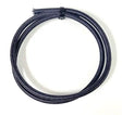 SRML BLACK 10 AWG FIBER GLASS BRAID APPLIANCE HI TEMP WIRE MOTOR LEAD PER FT AC/DC WIRE AND SUPPLY