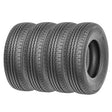 SunF Trailer Tire 8 PR Tubeless Haulpro (set of 4) SUNF