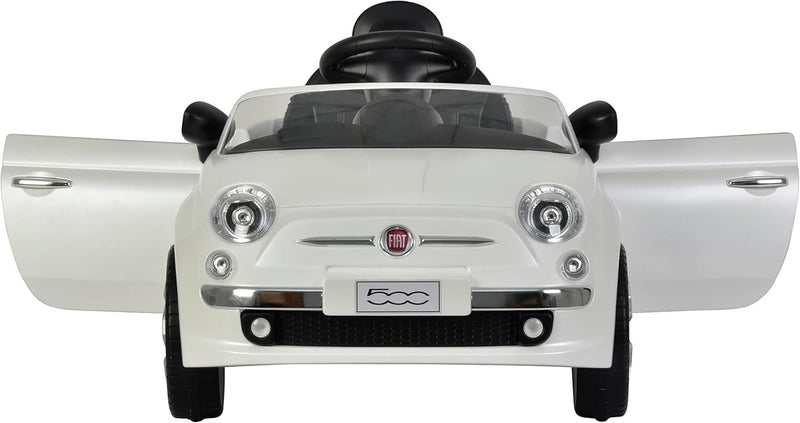 Fiat 500 Push Car with LED Lights and Music for Toddler Play
