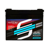 ST-350 American Bass Audio Stealth 350 | 35Ah AGM Battery | Maintenance-Free, Sealed Power for Car Audio & More