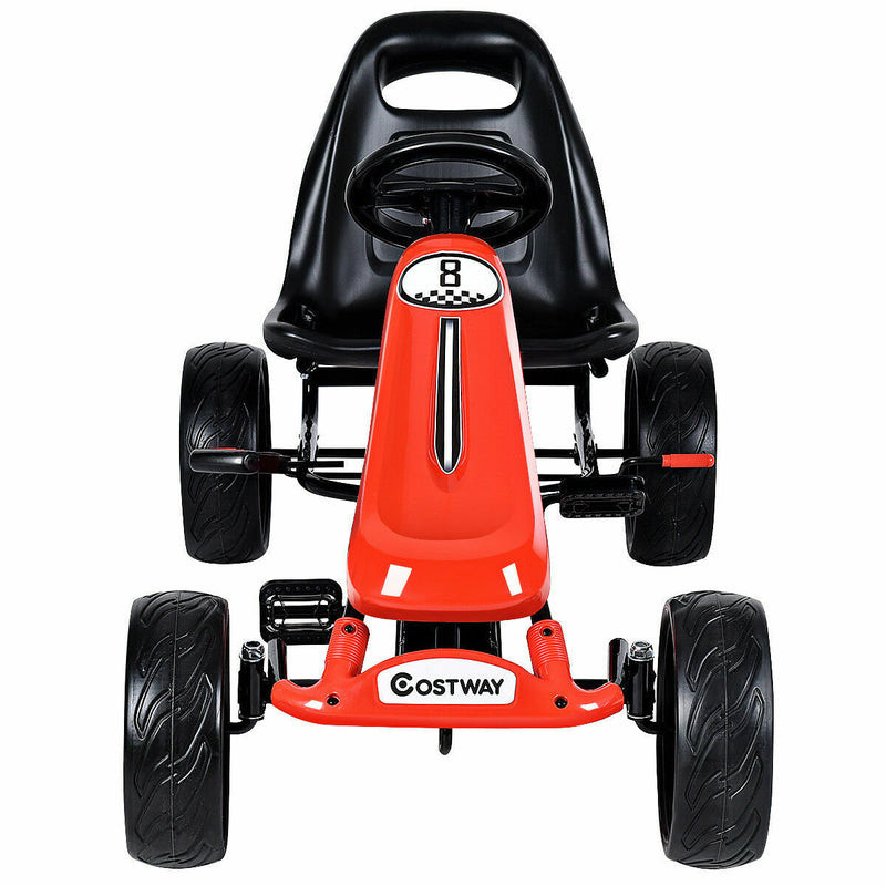 Stealth Outdoor Go Kart for Kids - Pedal Powered 4 Wheel Racer Toy
