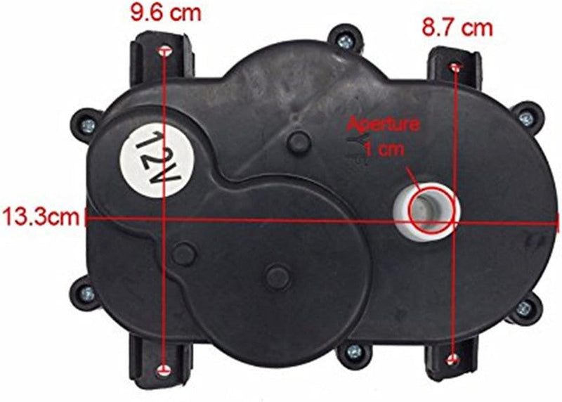 12V Motorized Steering Gearbox with Gearbox for Kids Powered Wheel